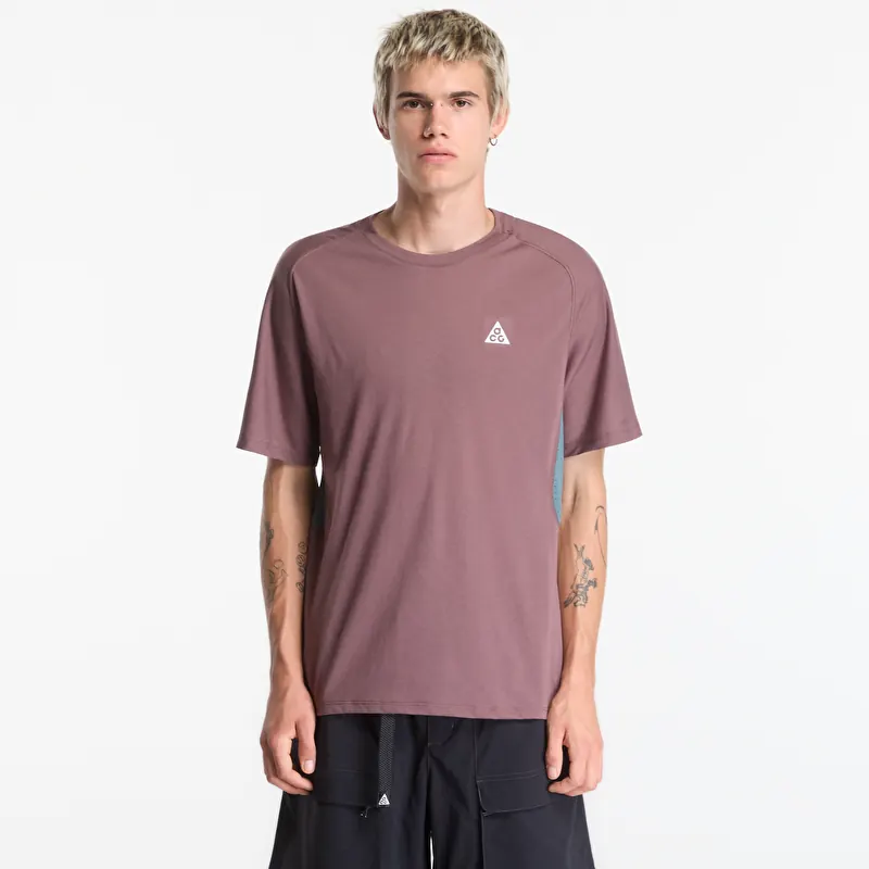 Nike ACG "Solar Chase" Men's Dri-FIT ADV Trail Running Top Tattoo/ Mineral Slate/ Summit White