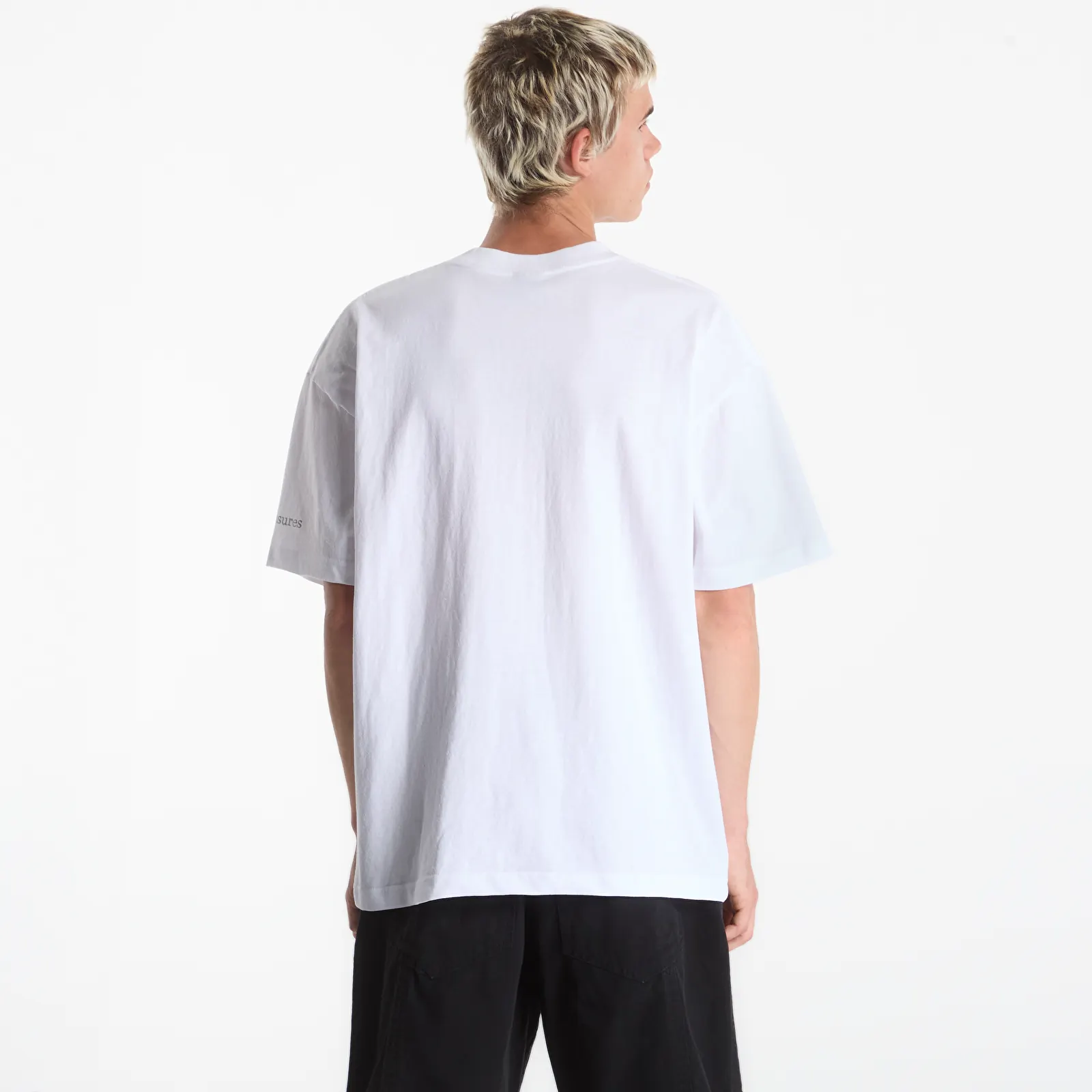 Tričká PLEASURES Navigate T-Shirt White