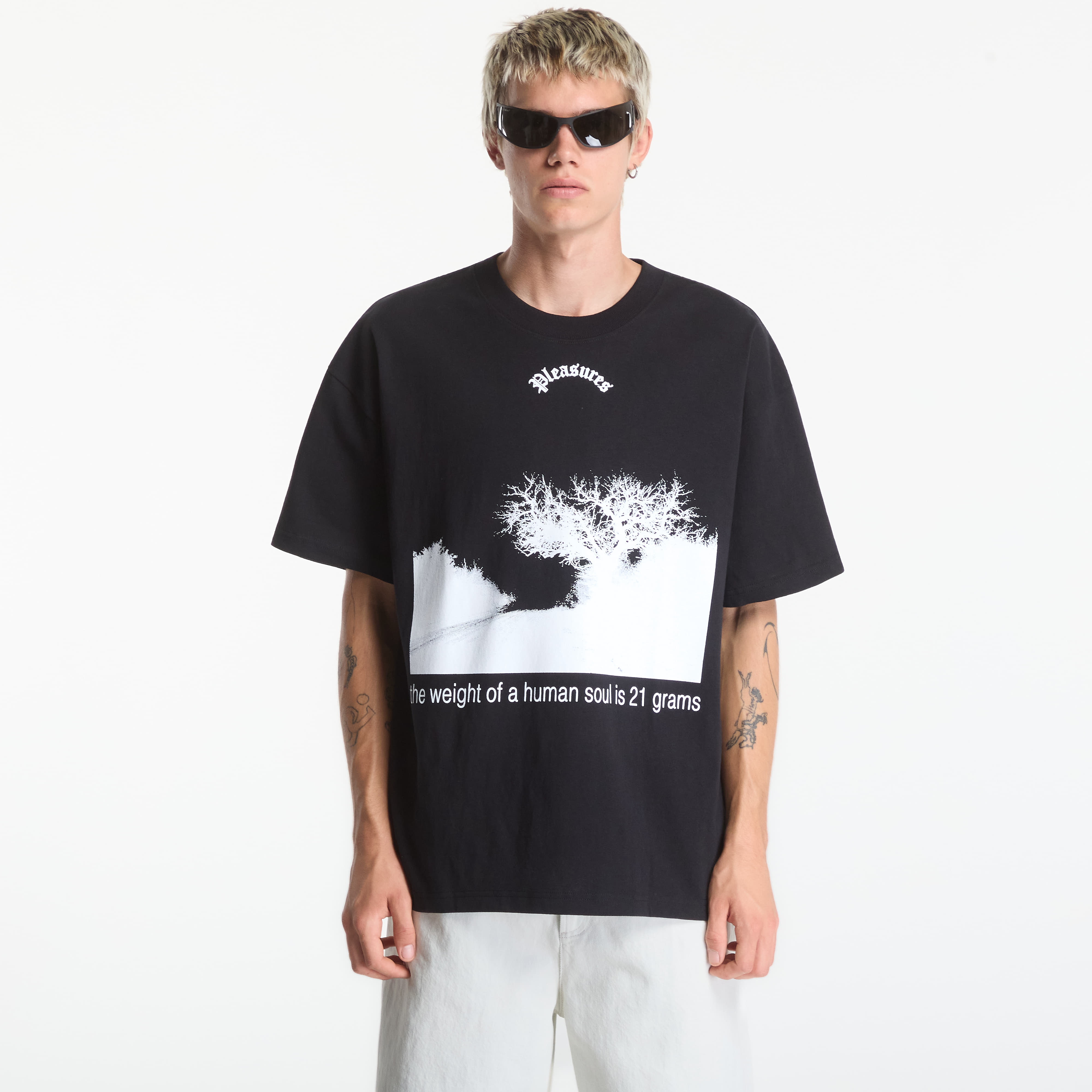 T-shirt PLEASURES Soul T-Shirt Black XXL