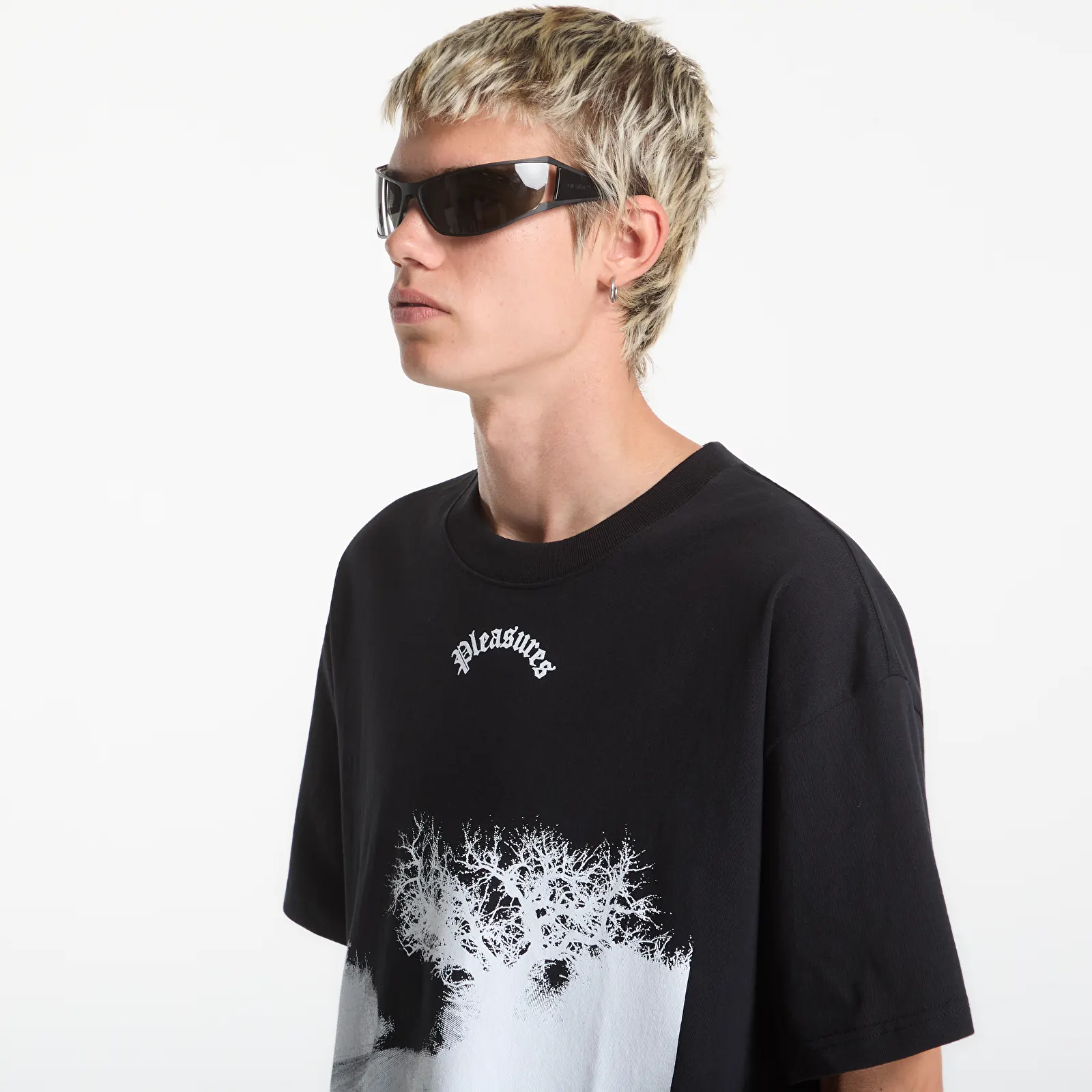 T-shirts  PLEASURES Soul T-Shirt Black