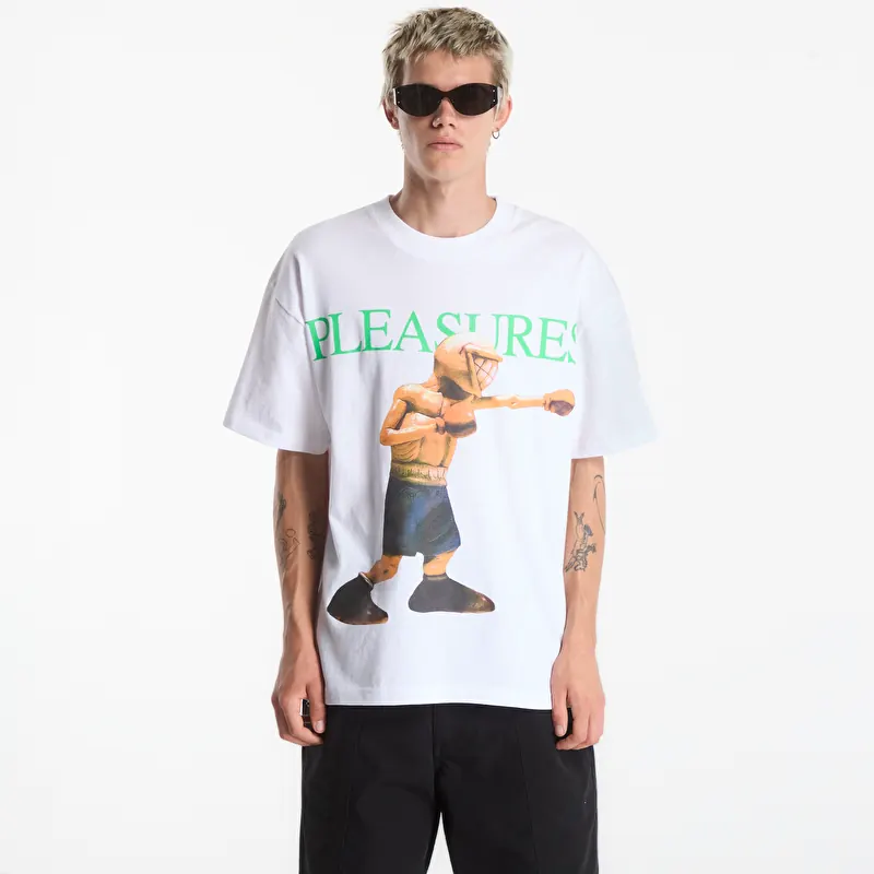 PLEASURES Animals T-Shirt White