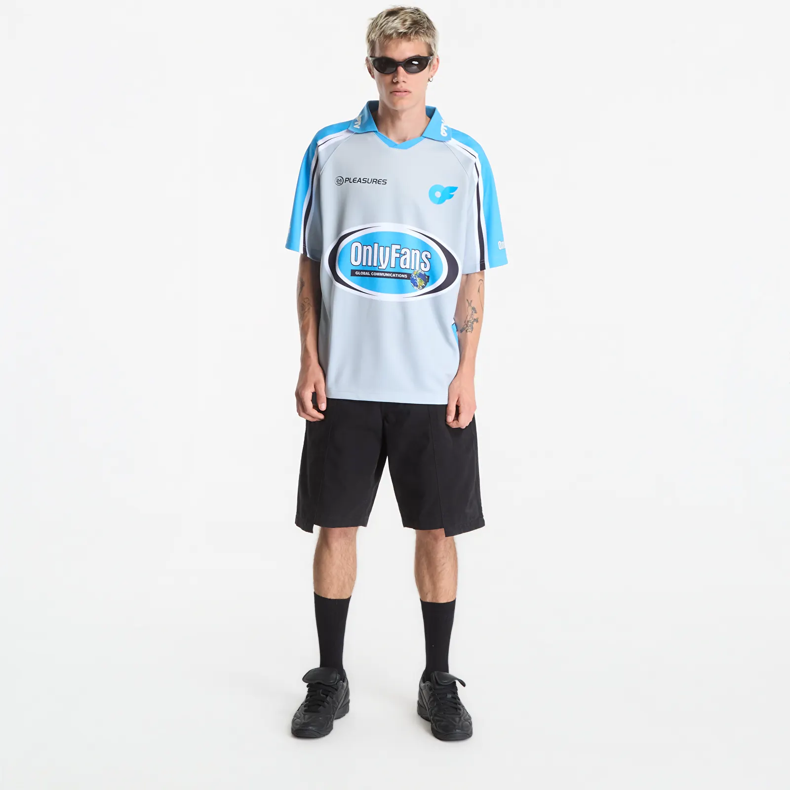 Jerseuri PLEASURES x OnlyFans OFTV Jersey Blue