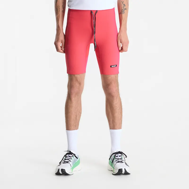 BANDIT Men's Striped Cadence™ Half Tights Poppy/ Azalea