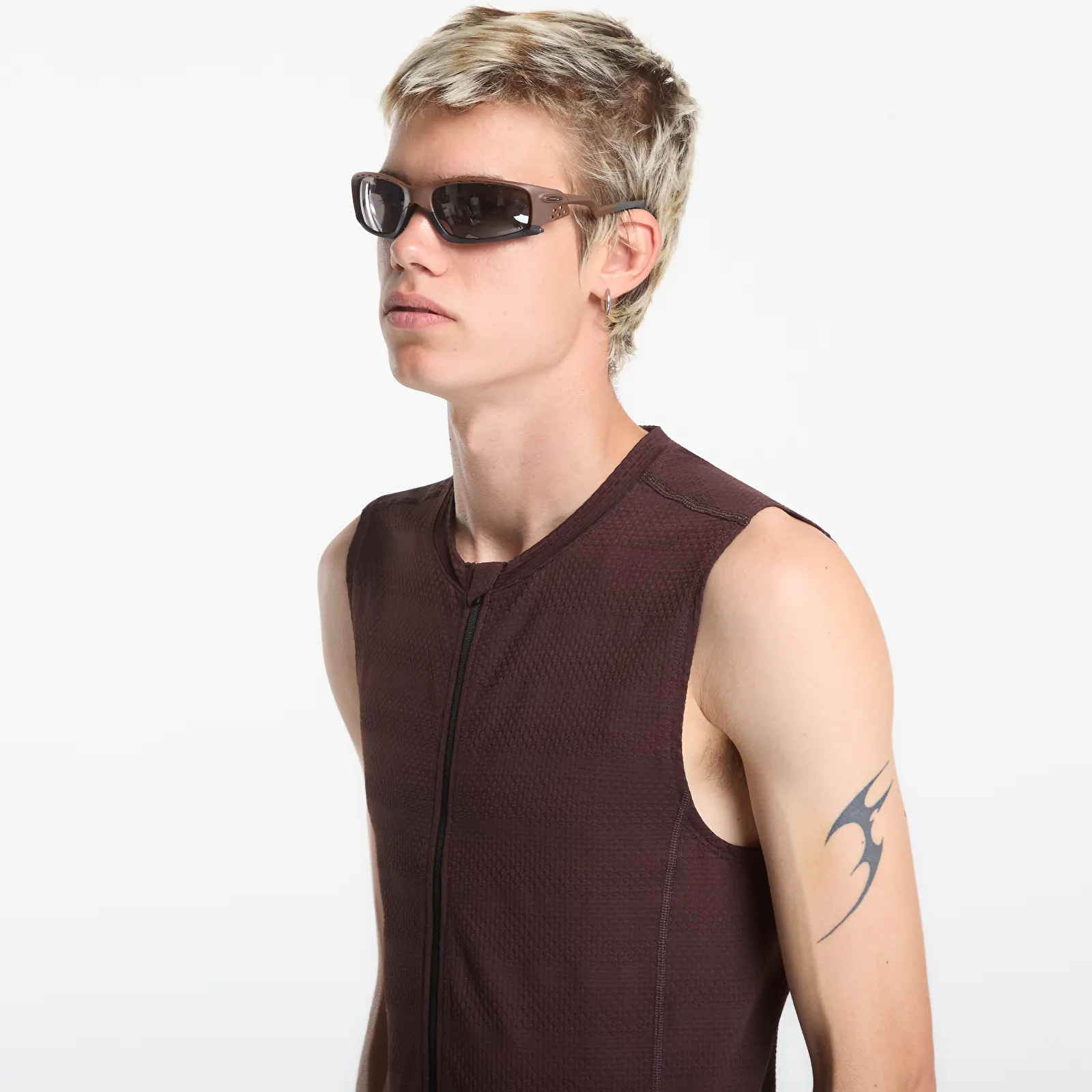 Gilets BANDIT Men's AirKnit™ Distance Sleeveless Zip Espresso