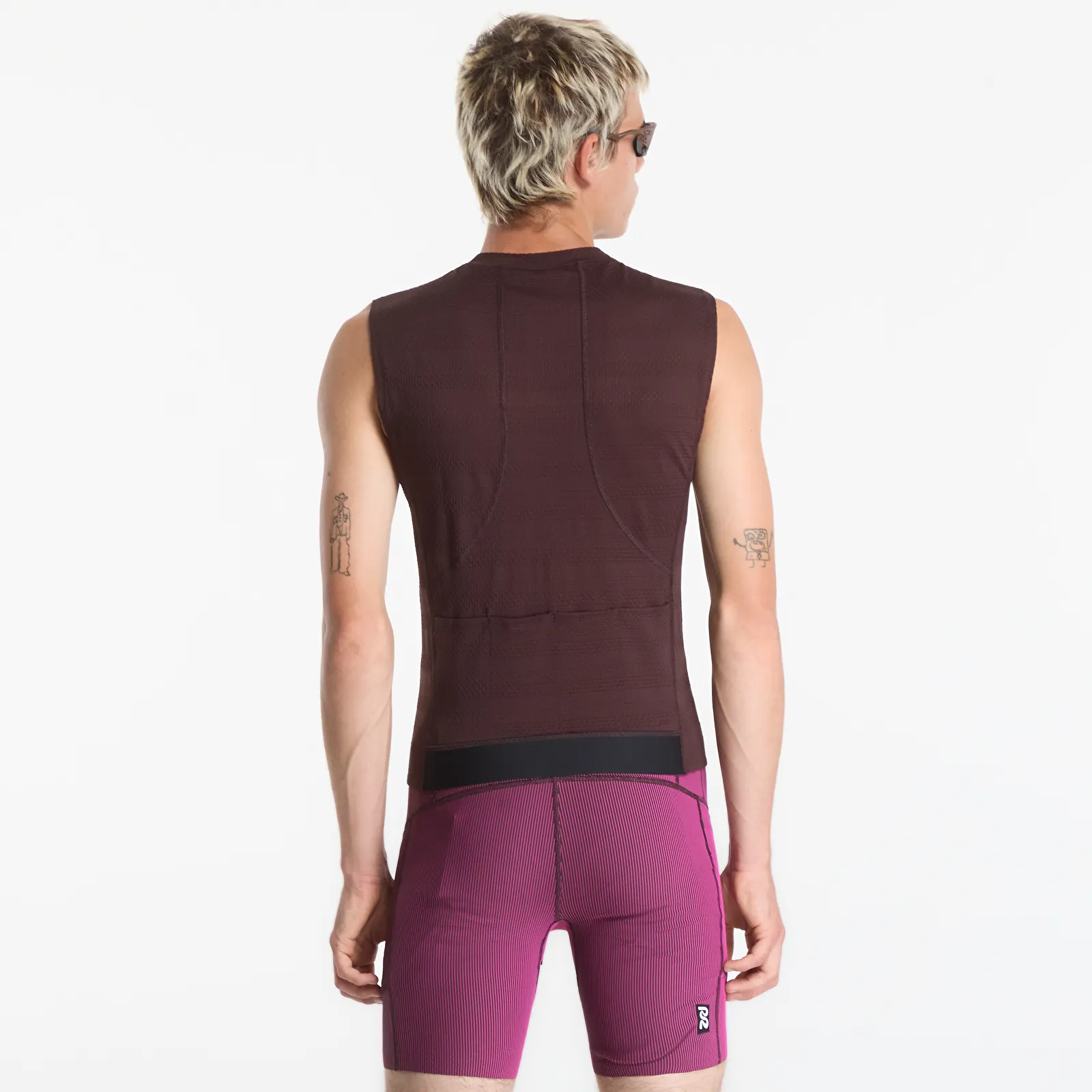 Gilets BANDIT Men's AirKnit™ Distance Sleeveless Zip Espresso