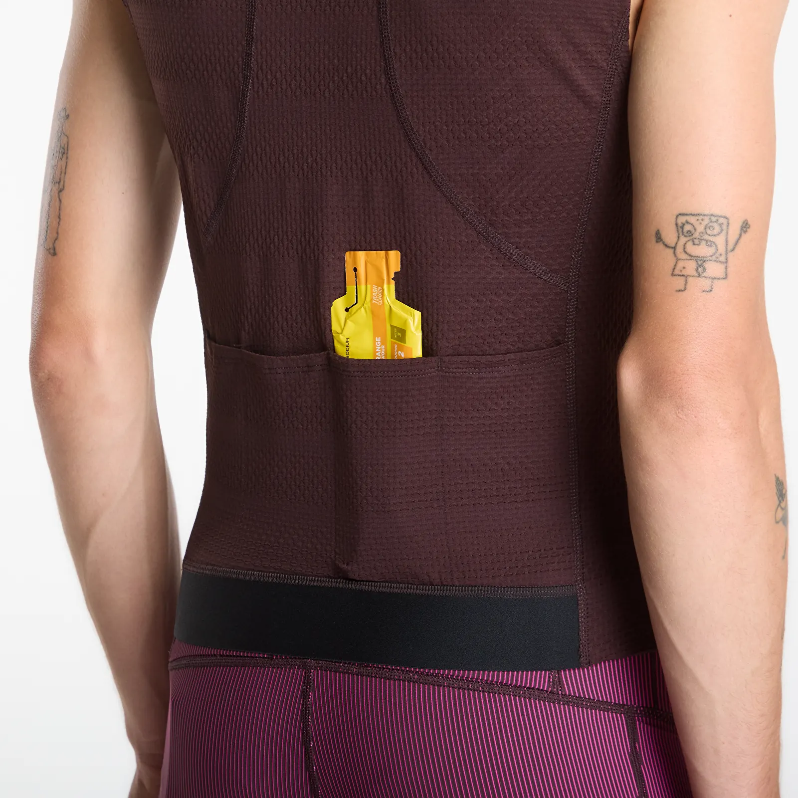 Gilets BANDIT Men's AirKnit™ Distance Sleeveless Zip Espresso