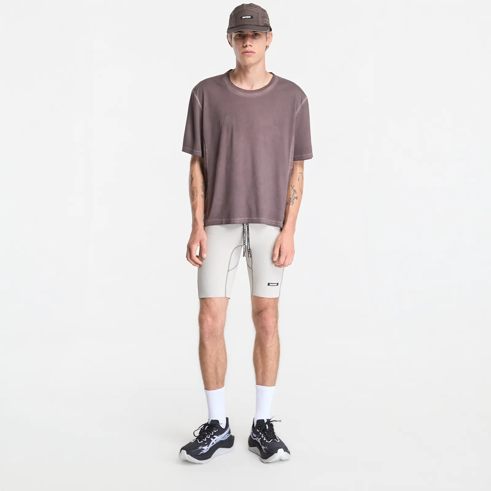 T-Shirts BANDIT Men's FrioSoft™ Perforated Box Tee Espresso