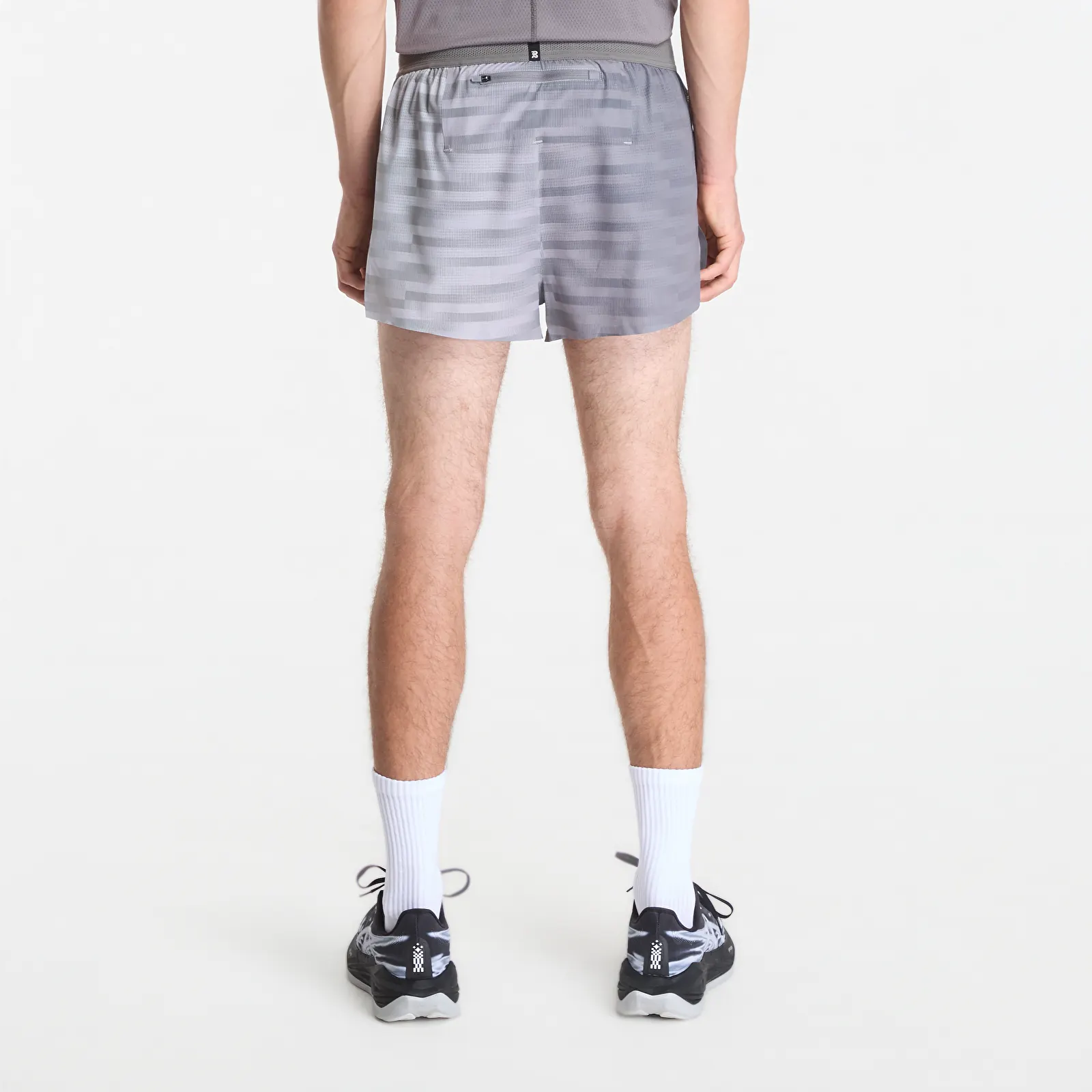 Shorts BANDIT Men's CoolGrid™ 3" Split Short - Uneven Gradient Plaster/ Slate