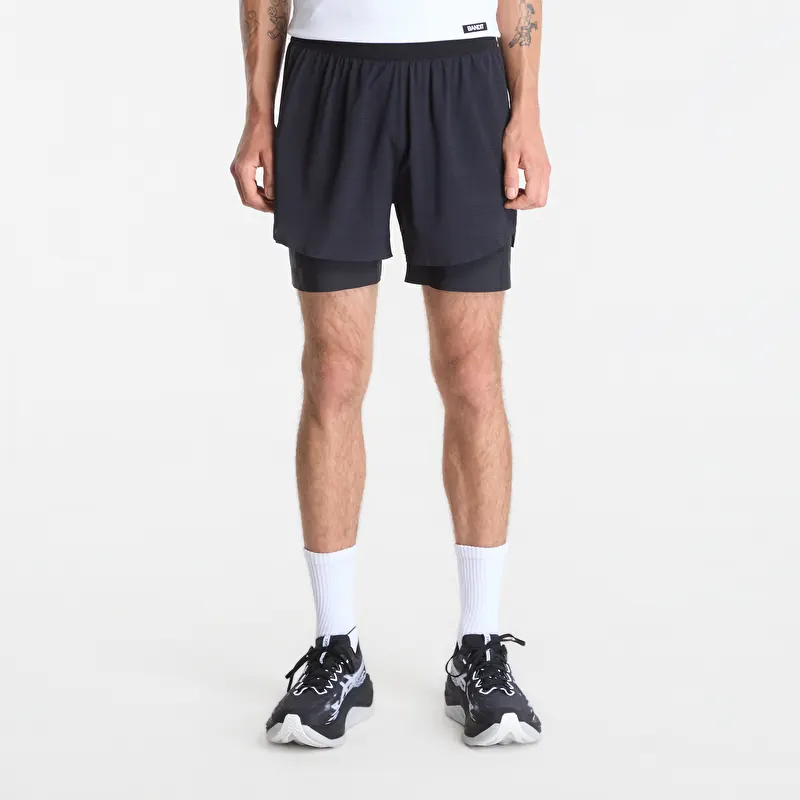 Calções BANDIT Men's CoolGrid™ 2-in-1 Run Short Black