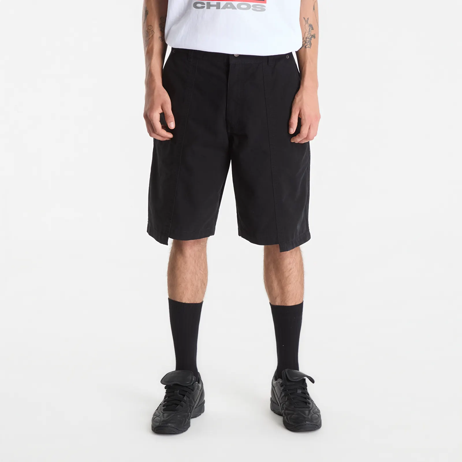 Shorts PLEASURES Clash Work Shorts Black