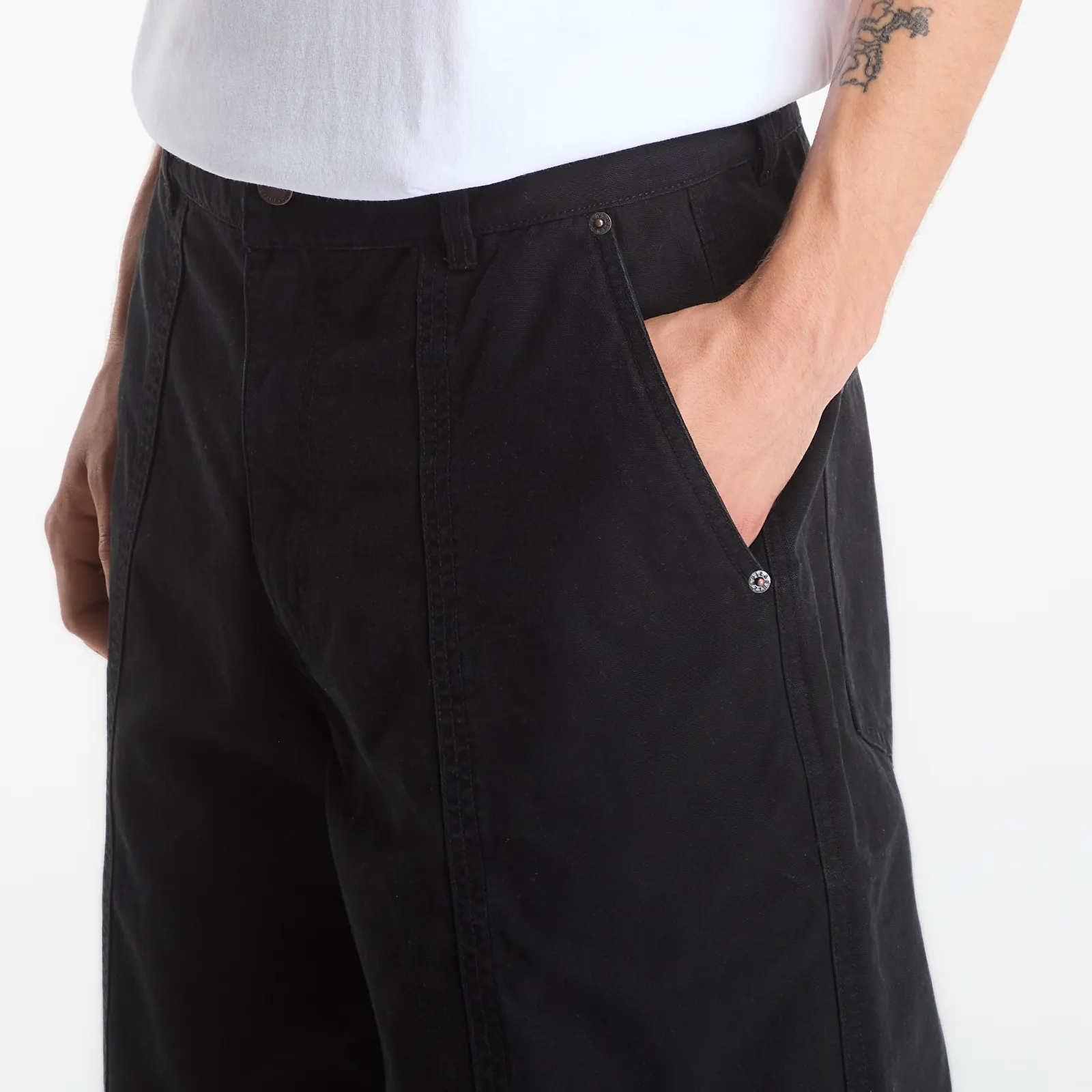 Shorts PLEASURES Clash Work Shorts Black