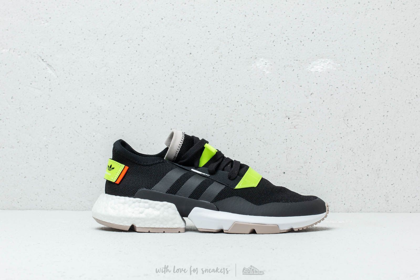 Мъжки кецове и обувки adidas POD-S3.1 Core Black/ Solar Yellow/ Ftw White