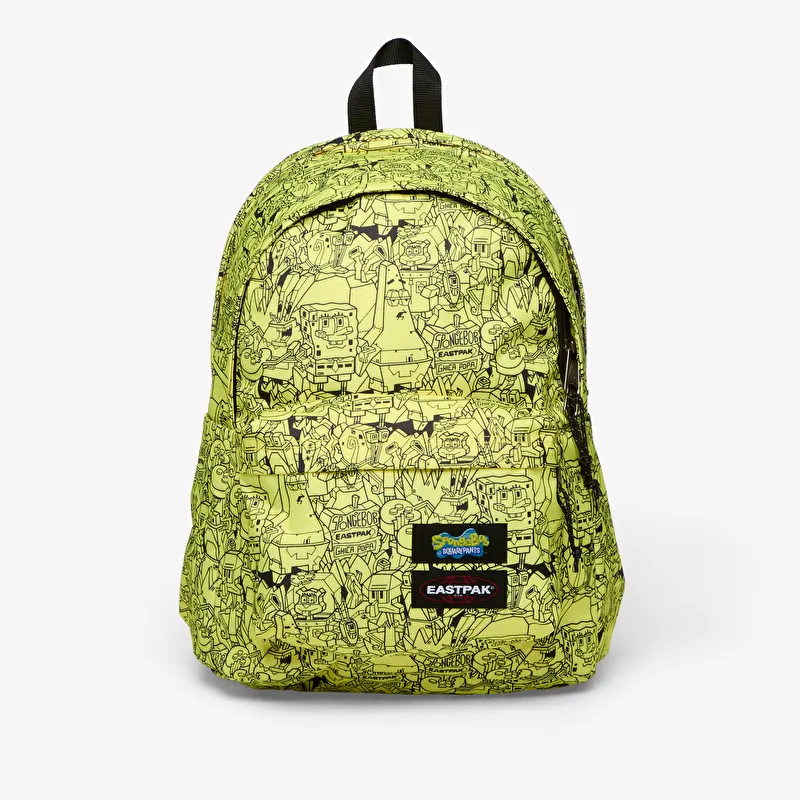 Zaino Eastpak x Spongebob Day Office Authentic Original All Over Yellow