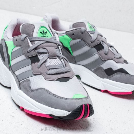 Adidas yung grey and pink top