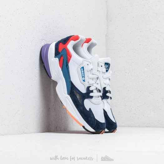 adidas Falcon W Crystal White Crystal White Conavy Footshop