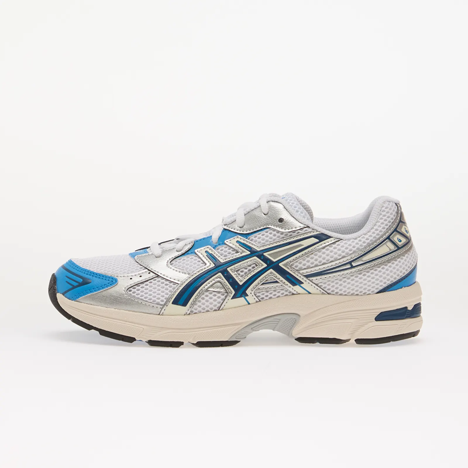 Ténis e sapatos para crianças Asics Kids GEL-1130 GS White/ Twilight Blue