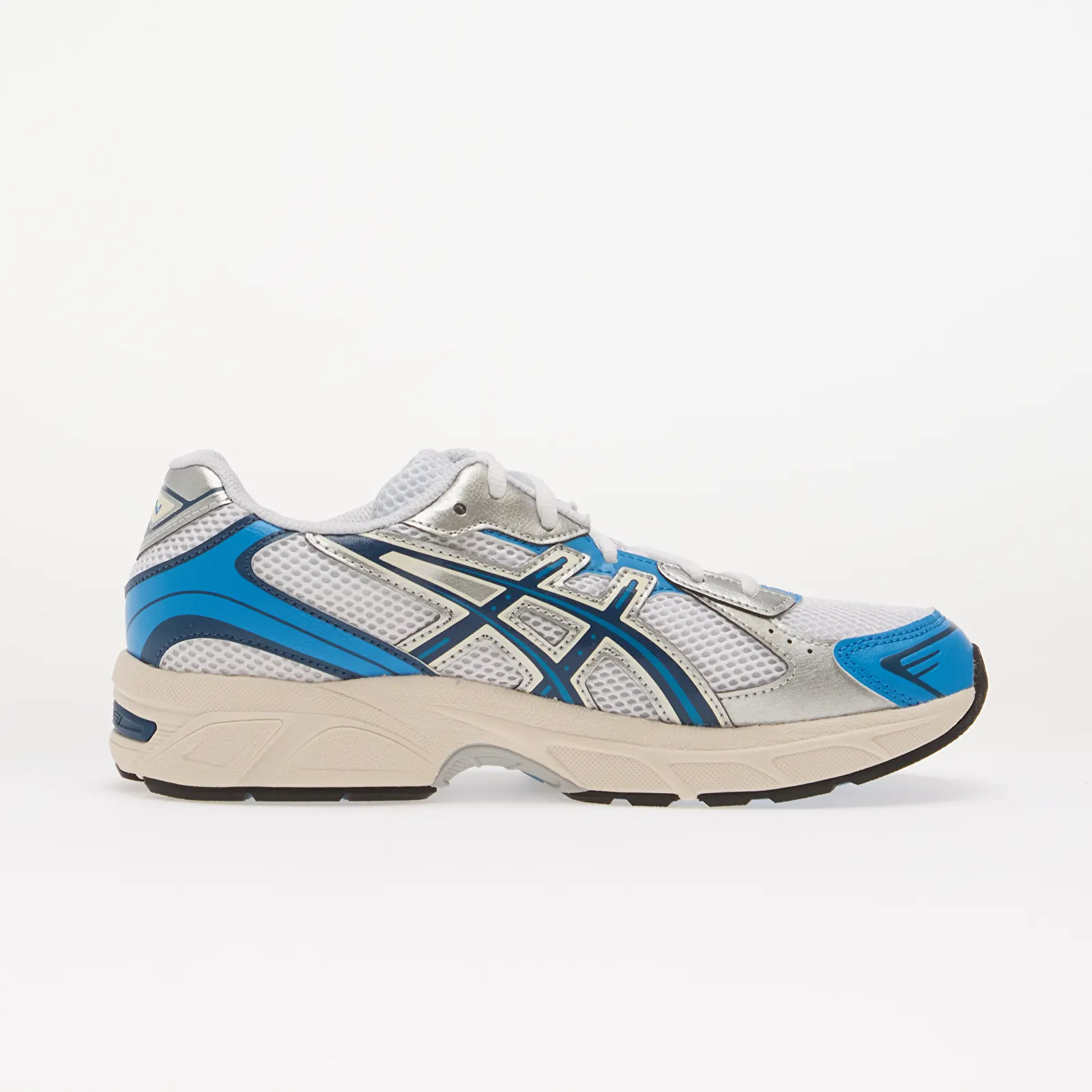 Ténis e sapatos para crianças Asics Kids GEL-1130 GS White/ Twilight Blue