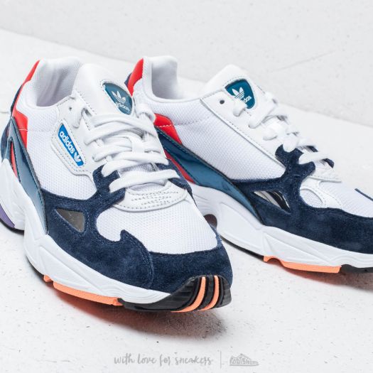 adidas Falcon W Crystal White Crystal White Conavy Footshop
