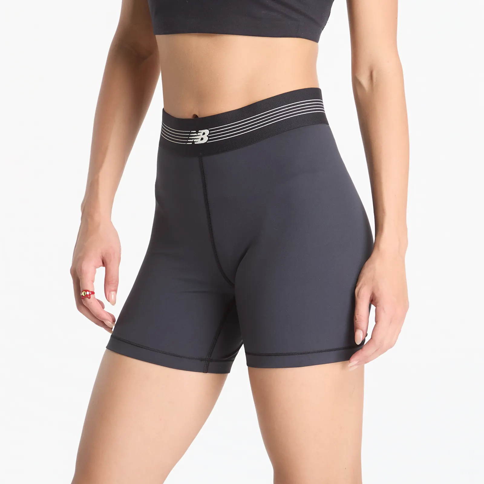 Shorts New Balance AC Fitted Short 5" Black