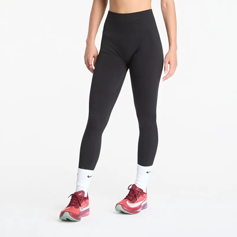 Nike Pro Seamless Women's High-Waisted 7/8 Leggings Black