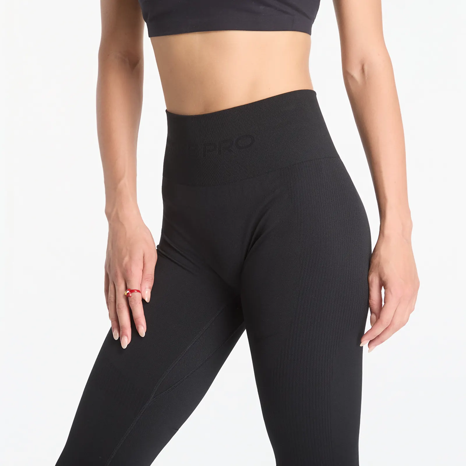 Leggings Nike Pro Seamless Women's High-Waisted 7/8 Leggings Black