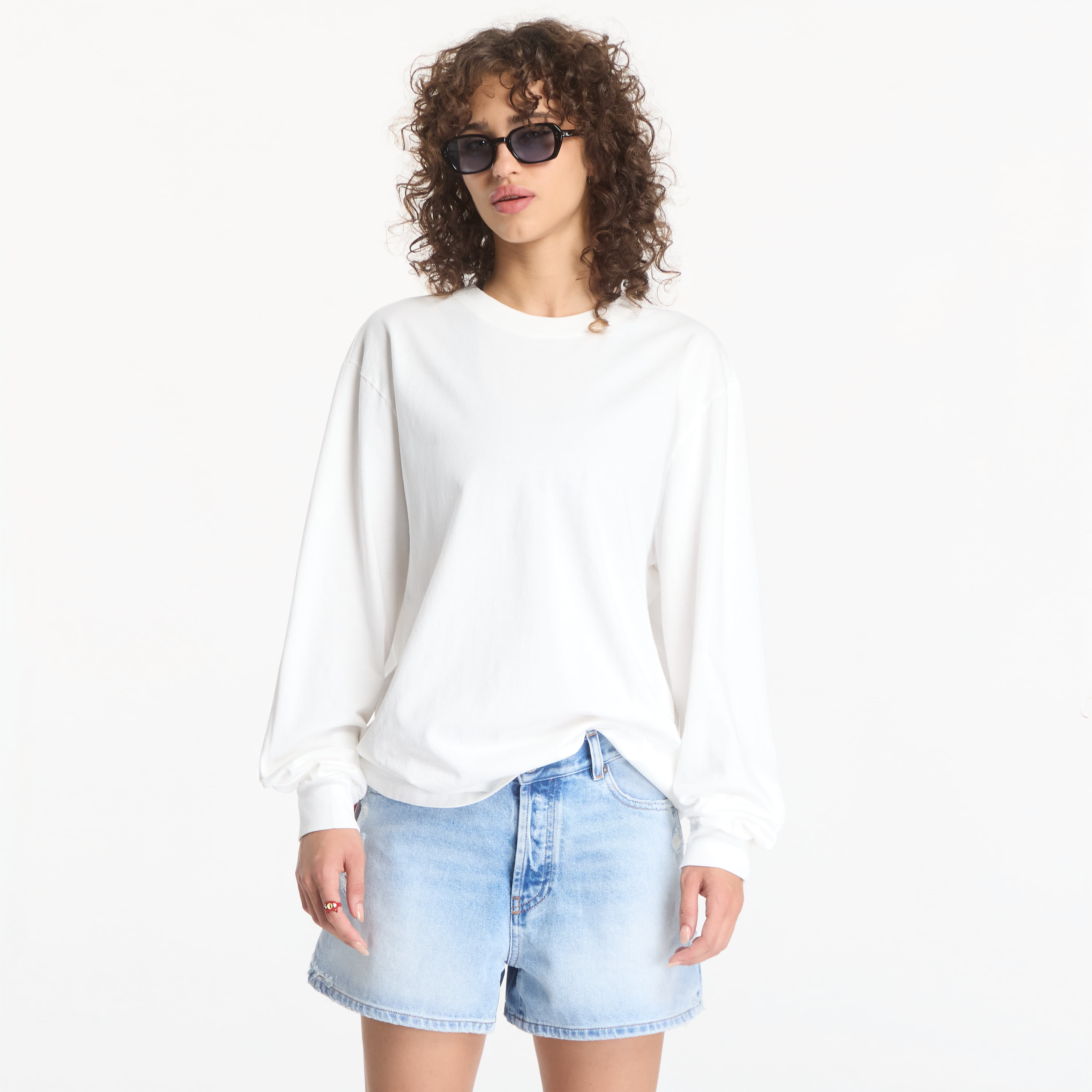 T-shirt A.P.C. Long Sleeve T-Shirt Winter 26 UNISEX Off-White XL