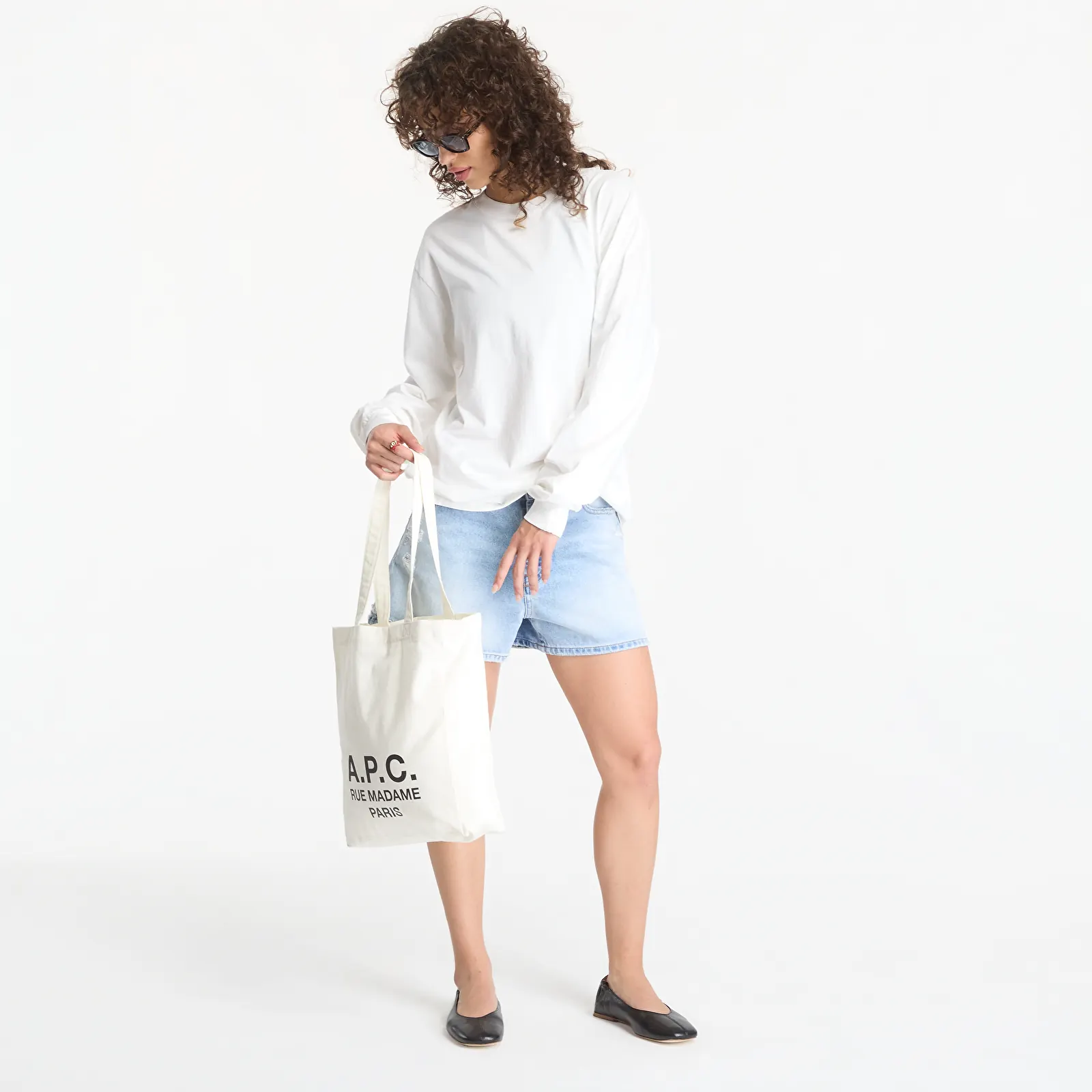 T-shirts A.P.C. Long Sleeve T-Shirt Winter 26 UNISEX Off-White