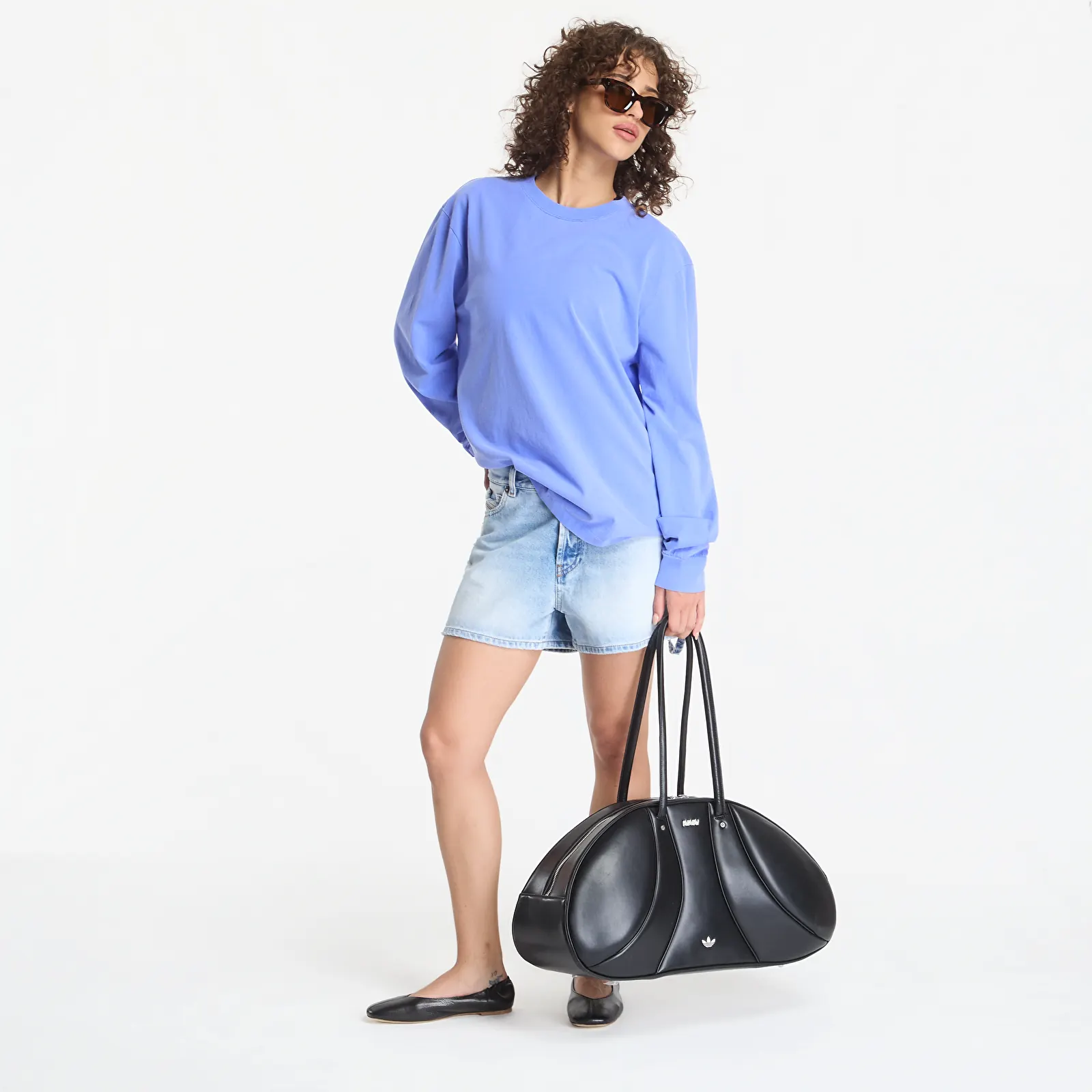 T-Shirts A.P.C. Long Sleeve T-Shirt Winter 26 UNISEX Blueberry