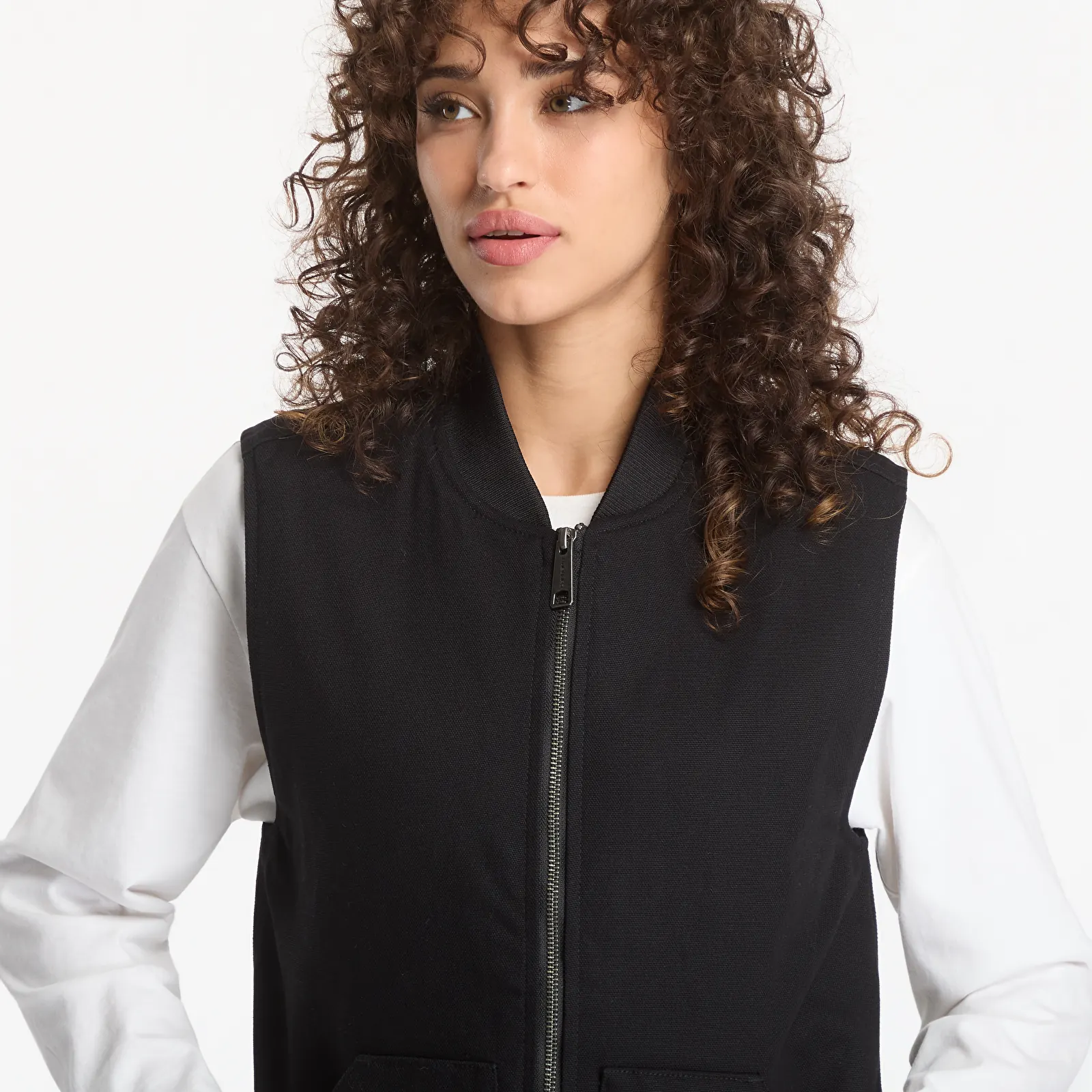 Vesty Carhartt WIP Classic Vest UNISEX Black Rigid