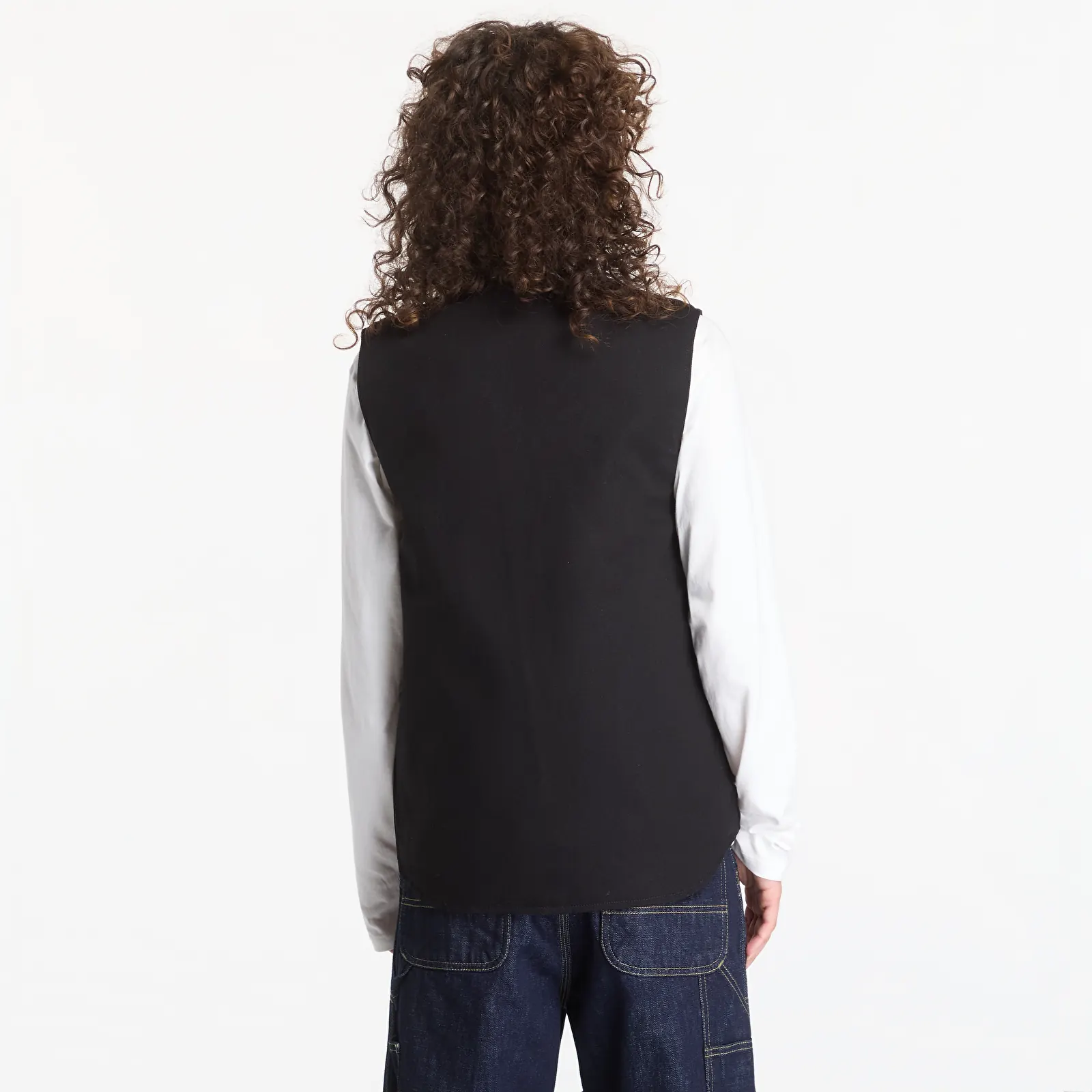 Vesty Carhartt WIP Classic Vest UNISEX Black Rigid