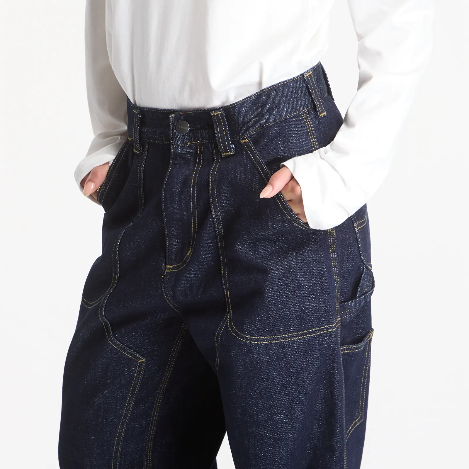 Kavbojke  Carhartt WIP Oakland Pant UNISEX Blue Rinsed