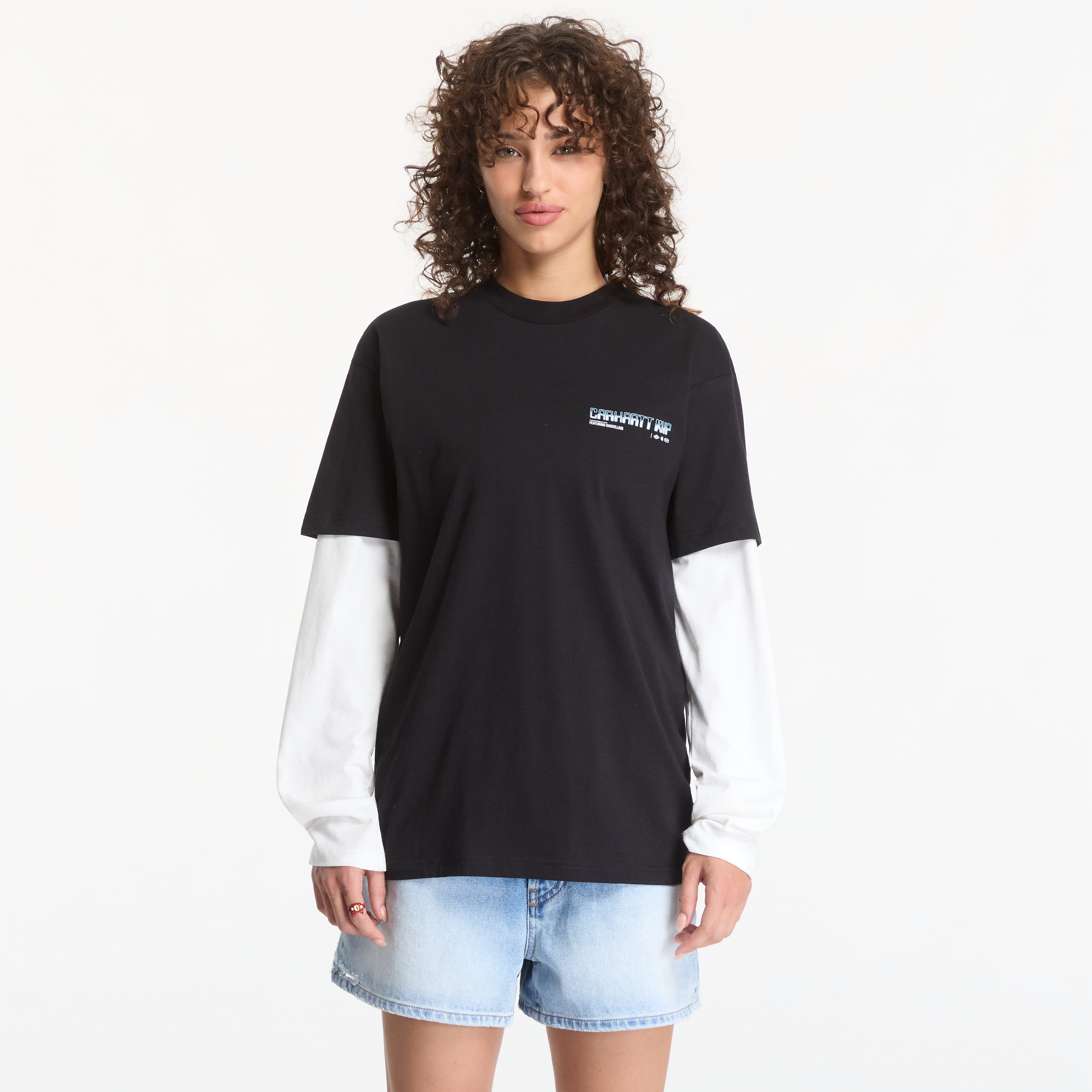 T-shirt Carhartt WIP S/S Wiptopia II T-Shirt UNISEX Black L