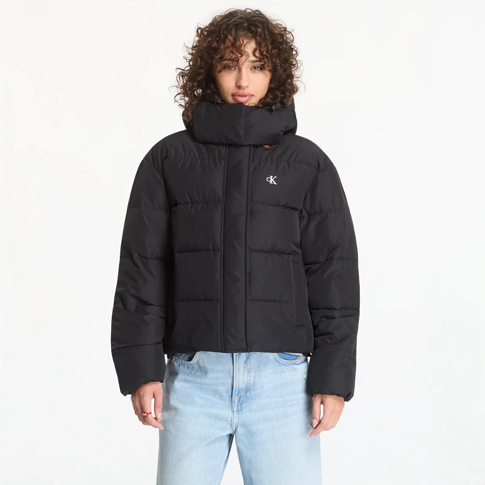 Chaquetas Calvin Klein Jeans Matte Mw Short Puffe Black