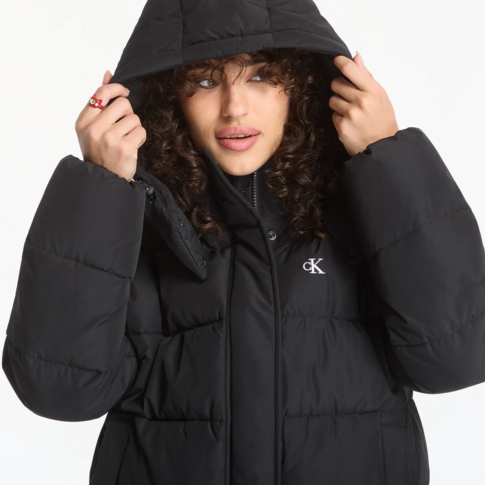 Chaquetas Calvin Klein Jeans Matte Mw Short Puffe Black