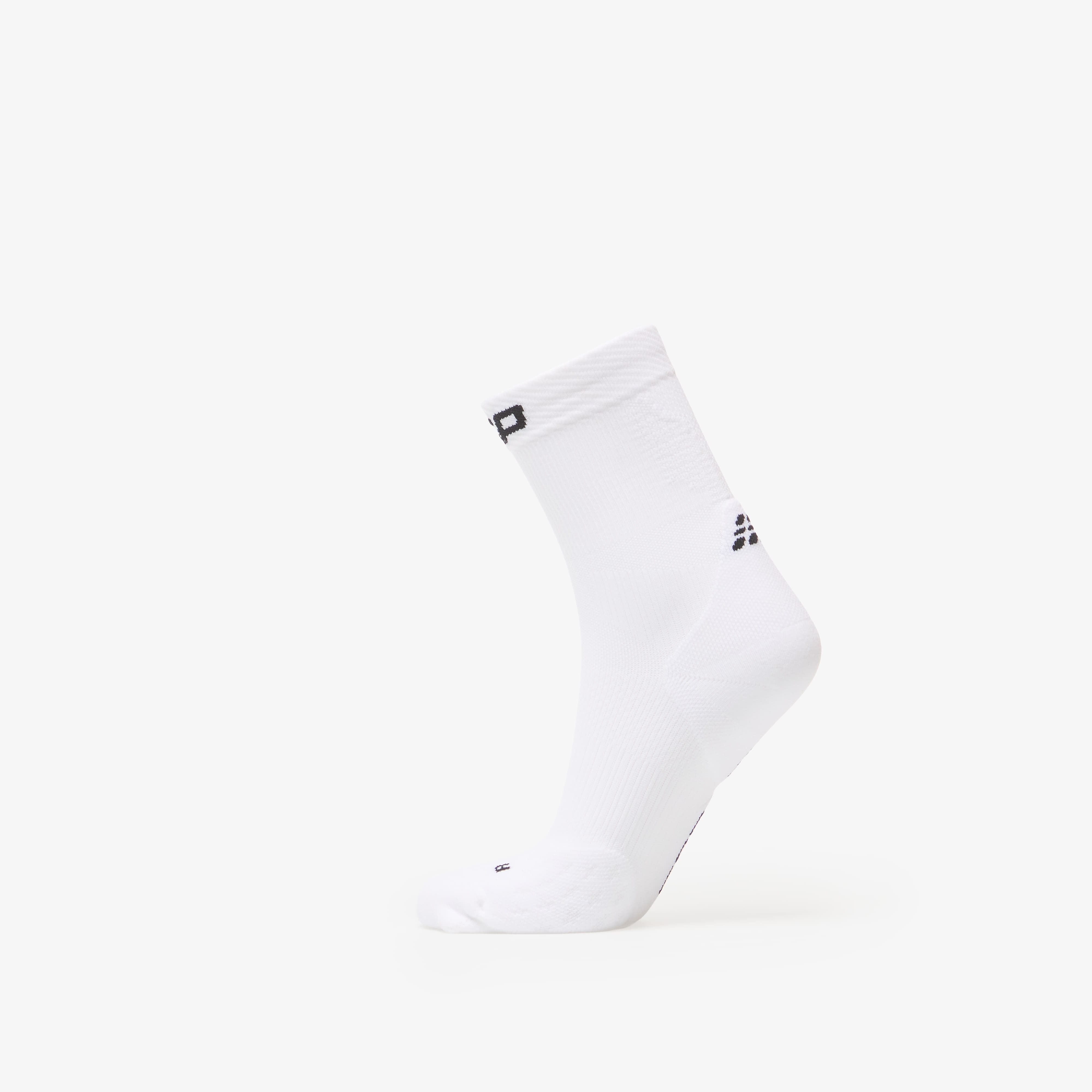 CEP Women's Core Run Mid Cut Compression Socks 5.0 1-Pack White S