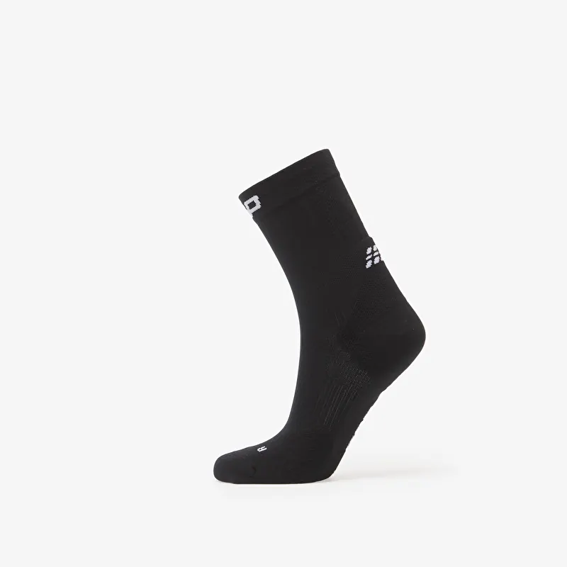 CEP Women's Core Run Mid Cut Compression Socks 5.0 1-Pack Black