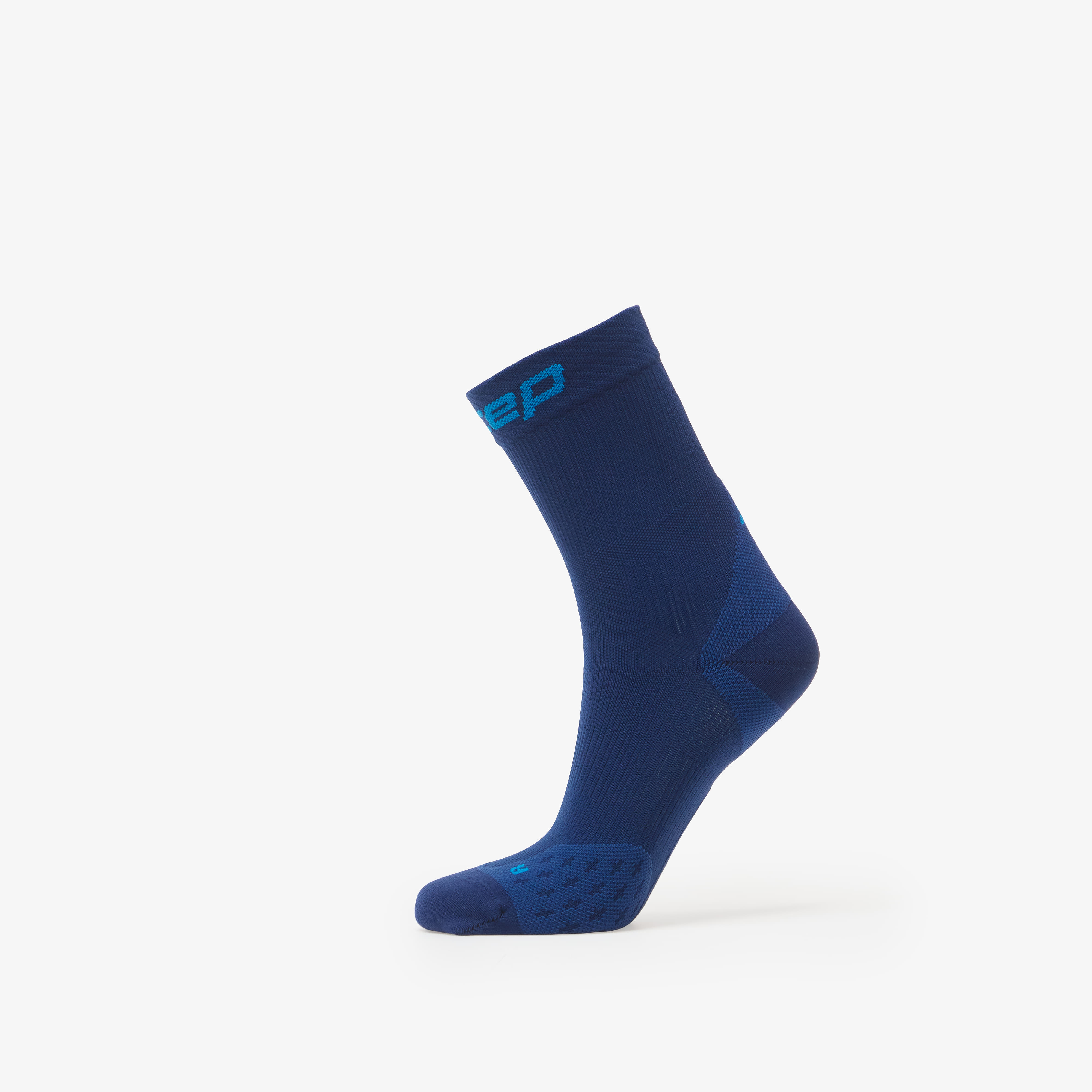 CEP Men's Core Run Mid Cut Compression Socks 5.0 1-Pack Dark Blue M