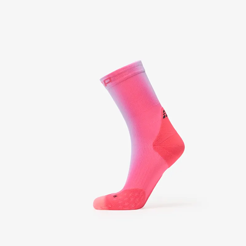 Chaussettes CEP Men's Core Run Gradient Mid Cut Compression Socks 1-Pack Lilac/ Pink