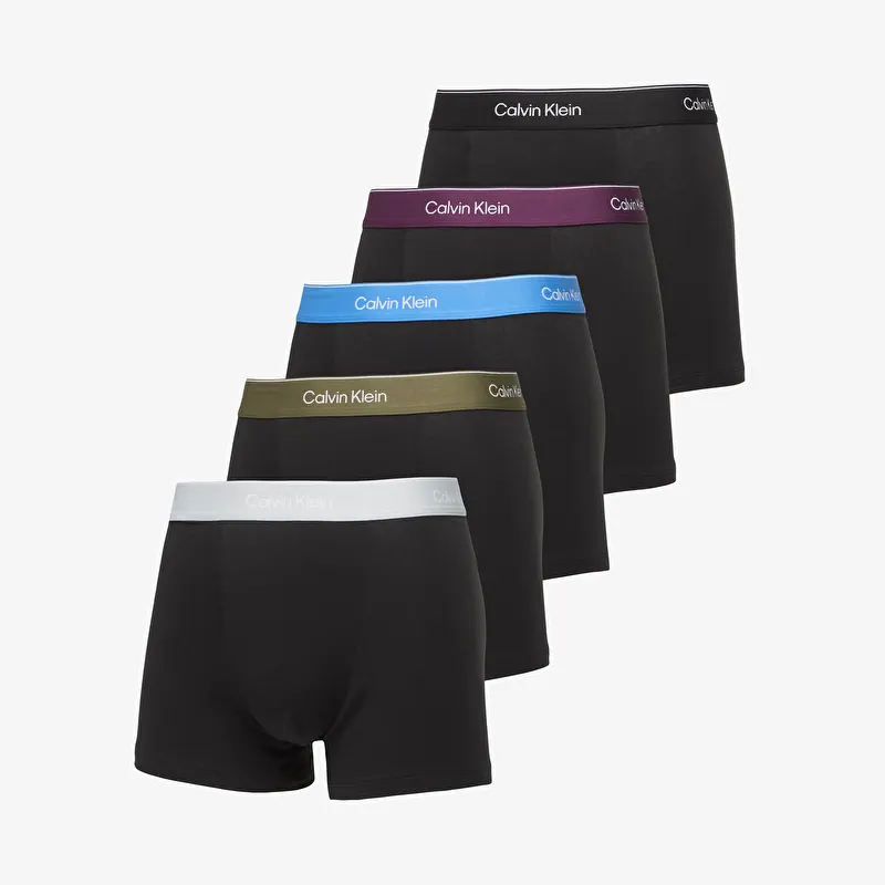 Caleçons Calvin Klein Relaxed Fit Trunk 5-Pack Purple