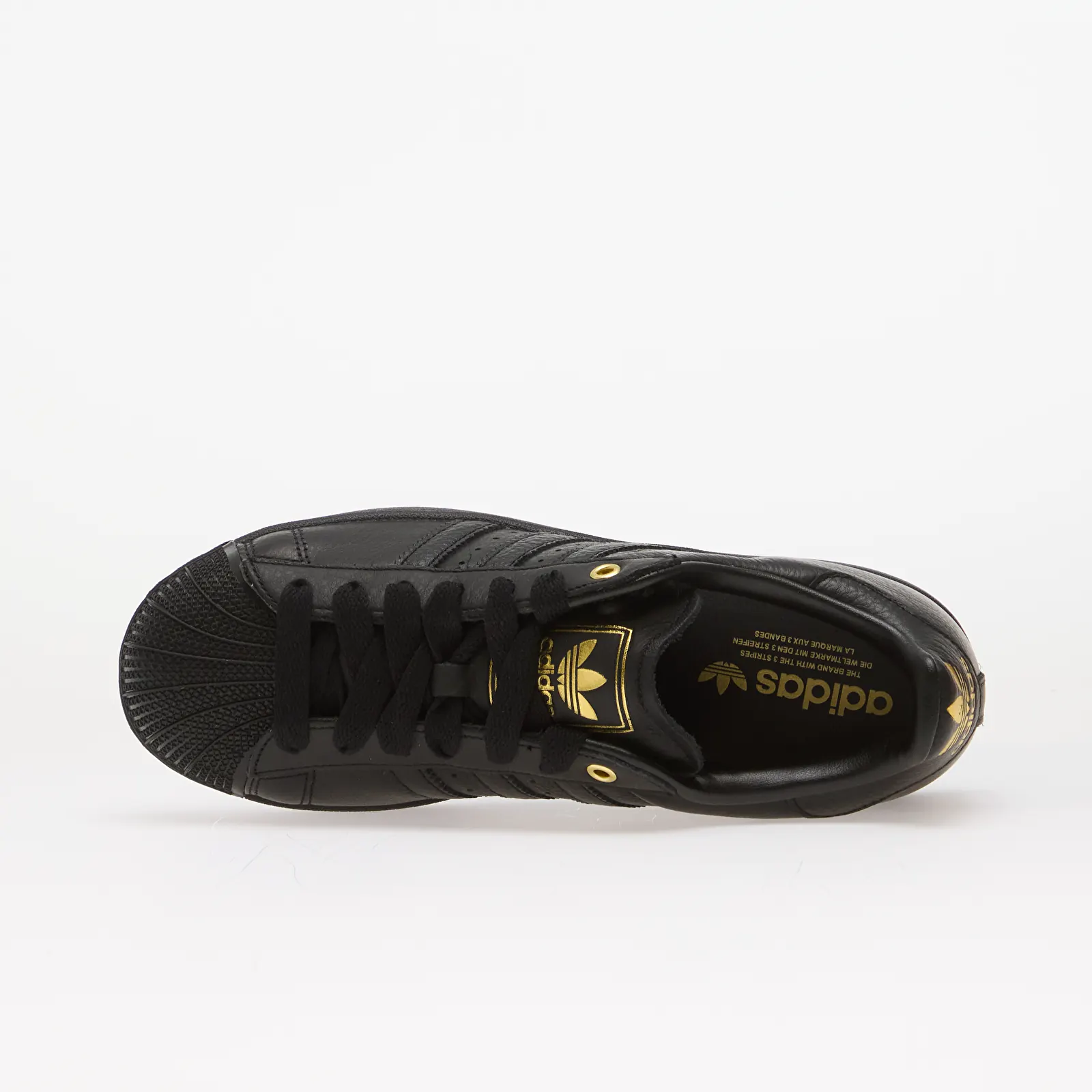 Meeste kingad adidas Superstar II Core Black/ Core Black/ Gold Met.