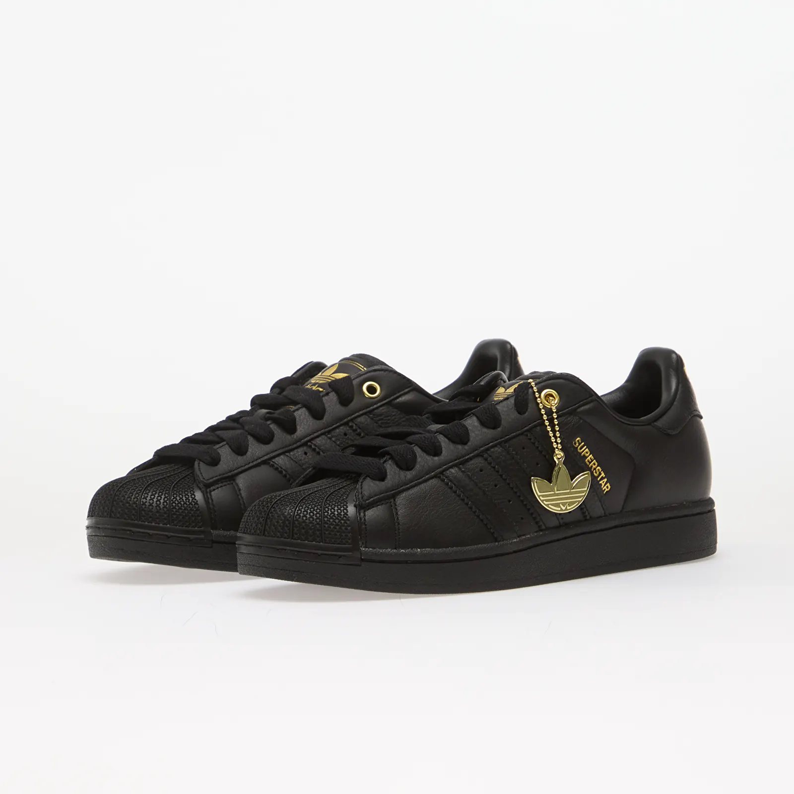 Meeste kingad adidas Superstar II Core Black/ Core Black/ Gold Met.