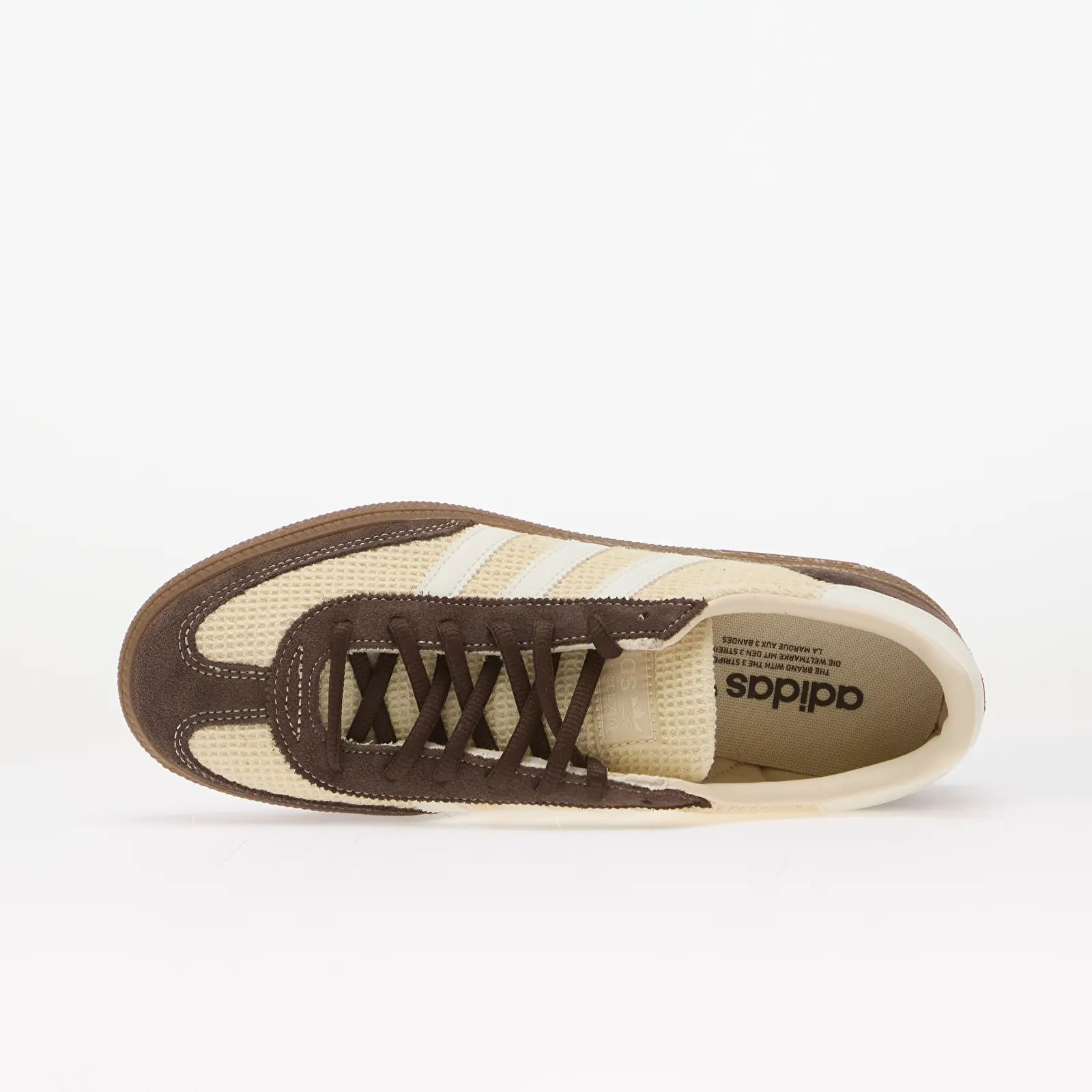 Herenschoenen adidas Handball Spezial Warm Vanilla/ Off White/ Dark Brown