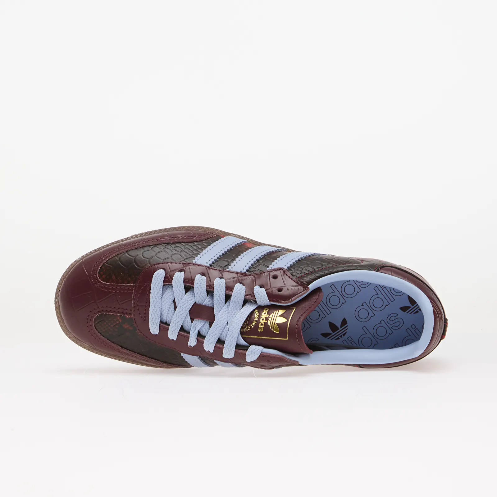 Мужская обувь adidas Samba OG Maroon/ Blue Dawn/ Gold Met.
