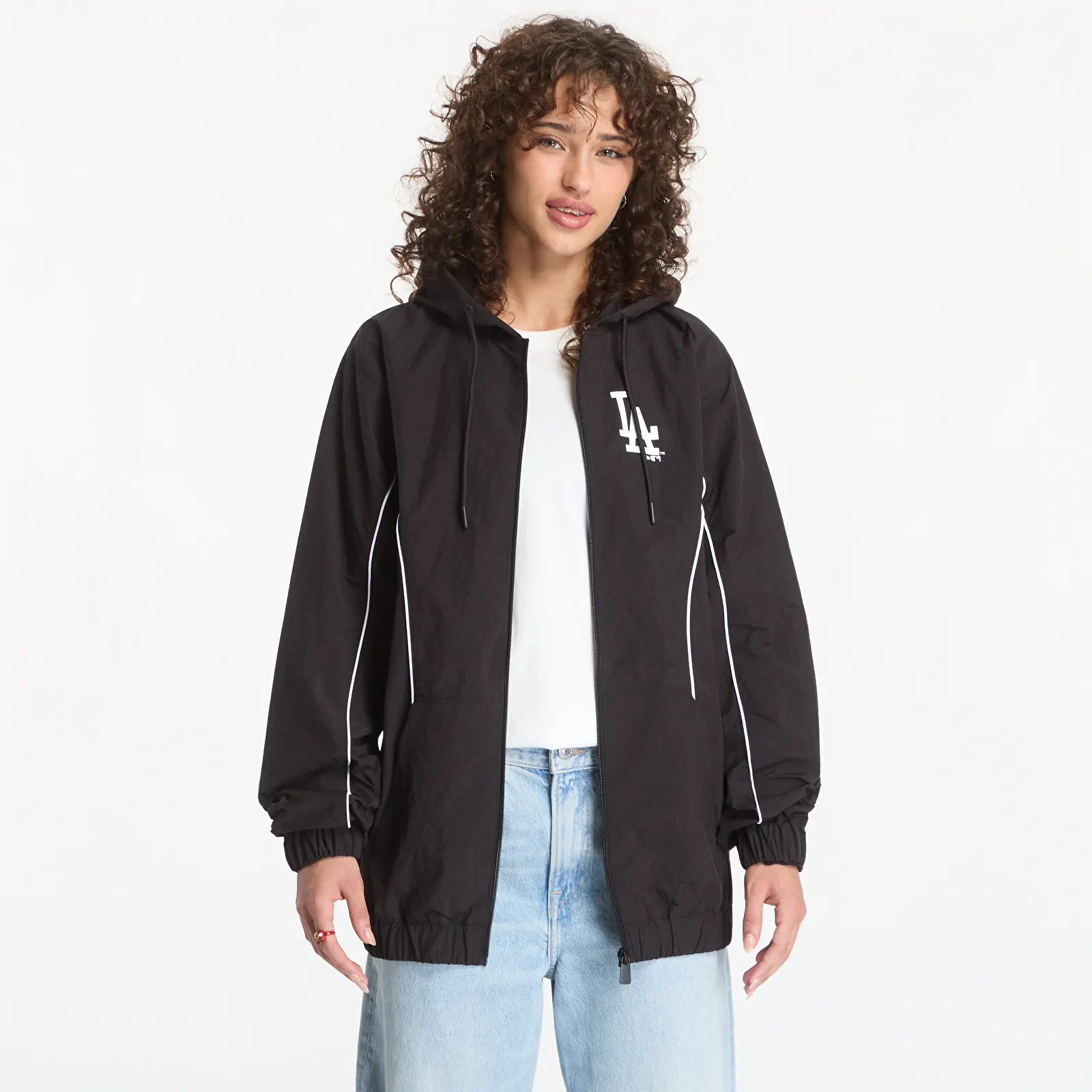 Coach Jackets New Era MLB Los Angeles Dodgers UNISEX Black