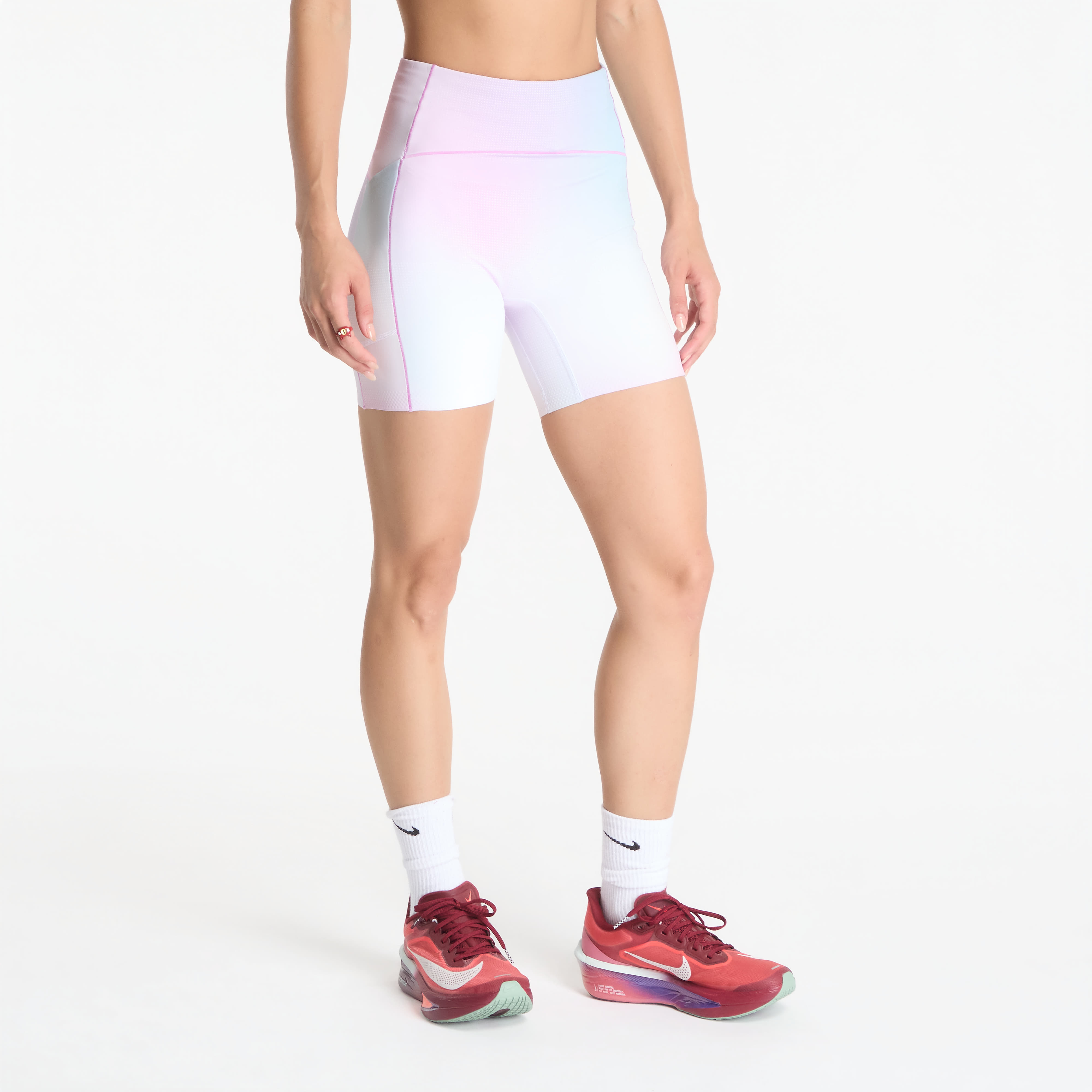 Šortky BANDIT Women's Vanisher™ 5" Pop Stitch™ High Waist Compression Short Orchid Bloom M