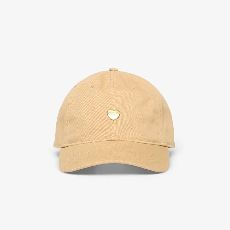 Kepurė Carhartt WIP Heart Metal Cap WIP Dusty H/ Gold