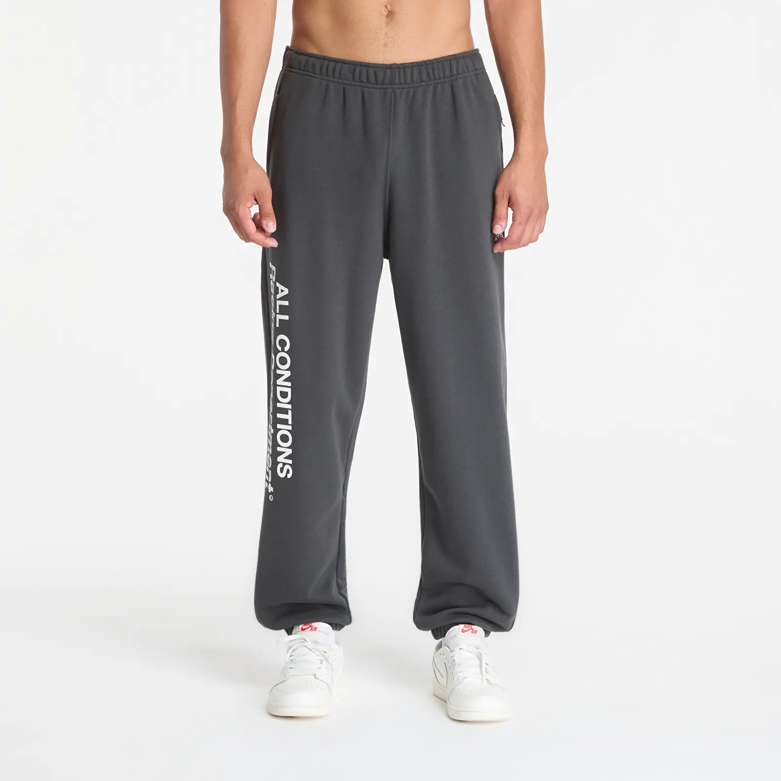 Pantalon survêtement Nike ACG Tuff Fleece Dri-FIT Pants Dk Smoke Grey/ White