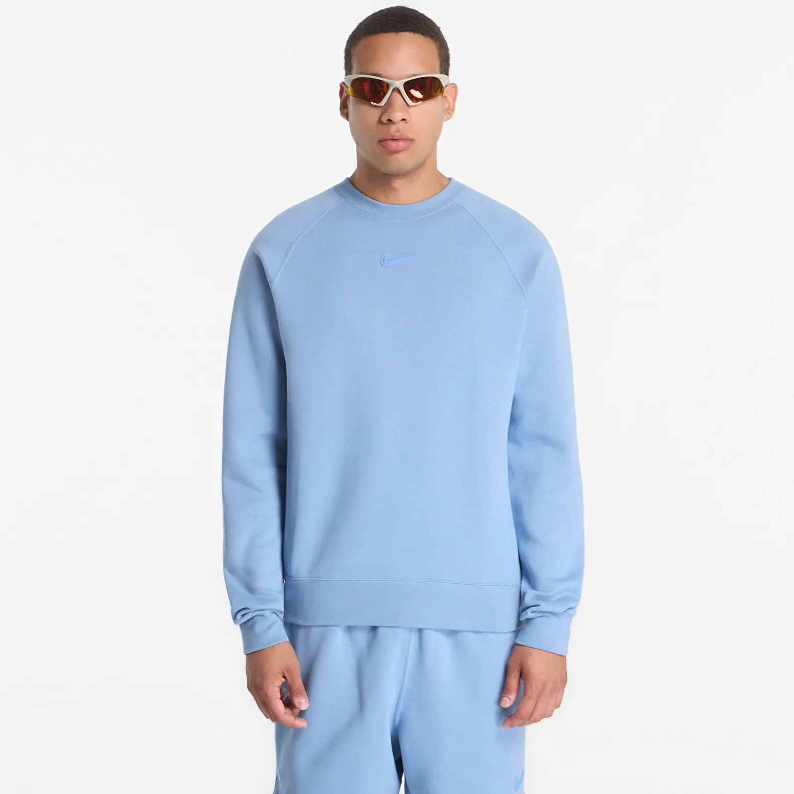 Hoodies en truien Nike x NOCTA Men's Fleece CS Crew Work Blue/ Polar