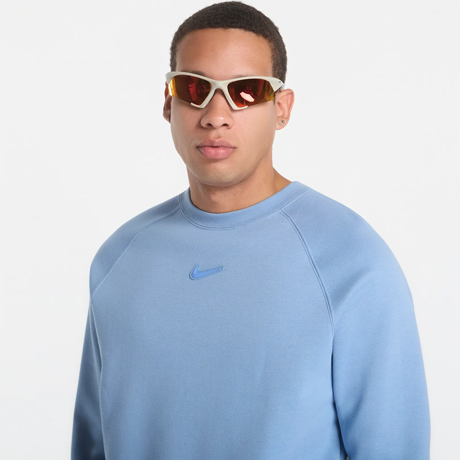 Hoodies en truien Nike x NOCTA Men's Fleece CS Crew Work Blue/ Polar