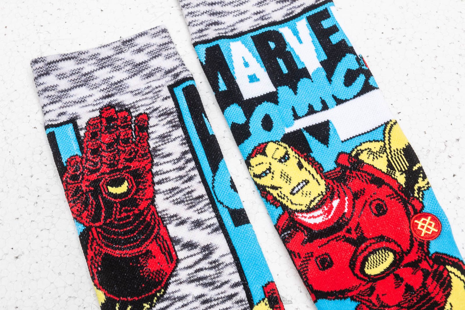 Socks Stance Marvel Iron Man Comic Socks Grey